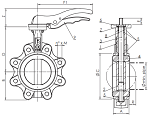 Tapped Lugged Butterfly Valves